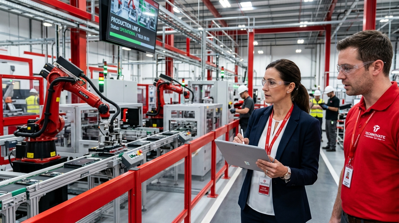 ISO 9001 Kalite İç Tetkikçi Eğitimi Fabrika Denetim Görseli