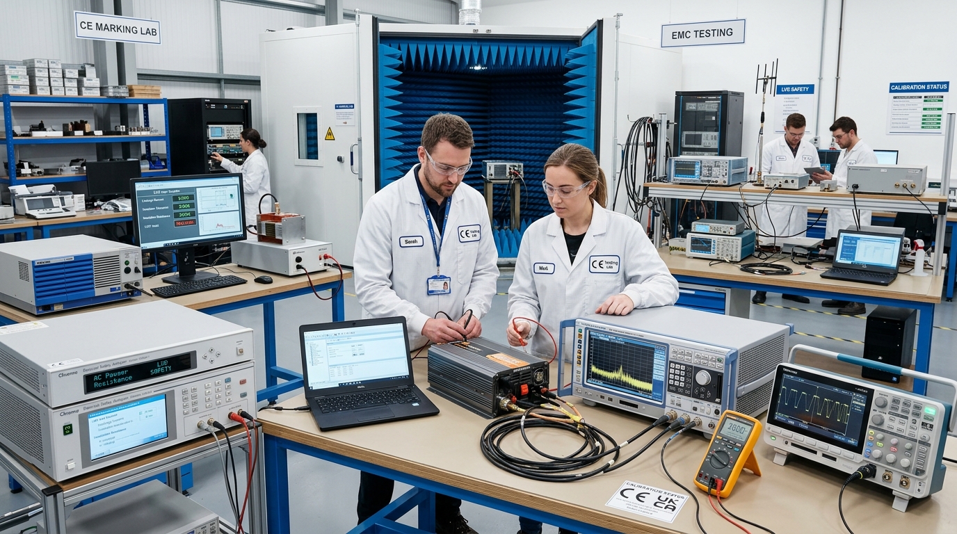 LVD Alçak Gerilim Akredite Laboratuvarı Elektrik Güvenlik Test Oda Fotoğrafı